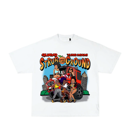Scrub Tha Ground White T-Shirt